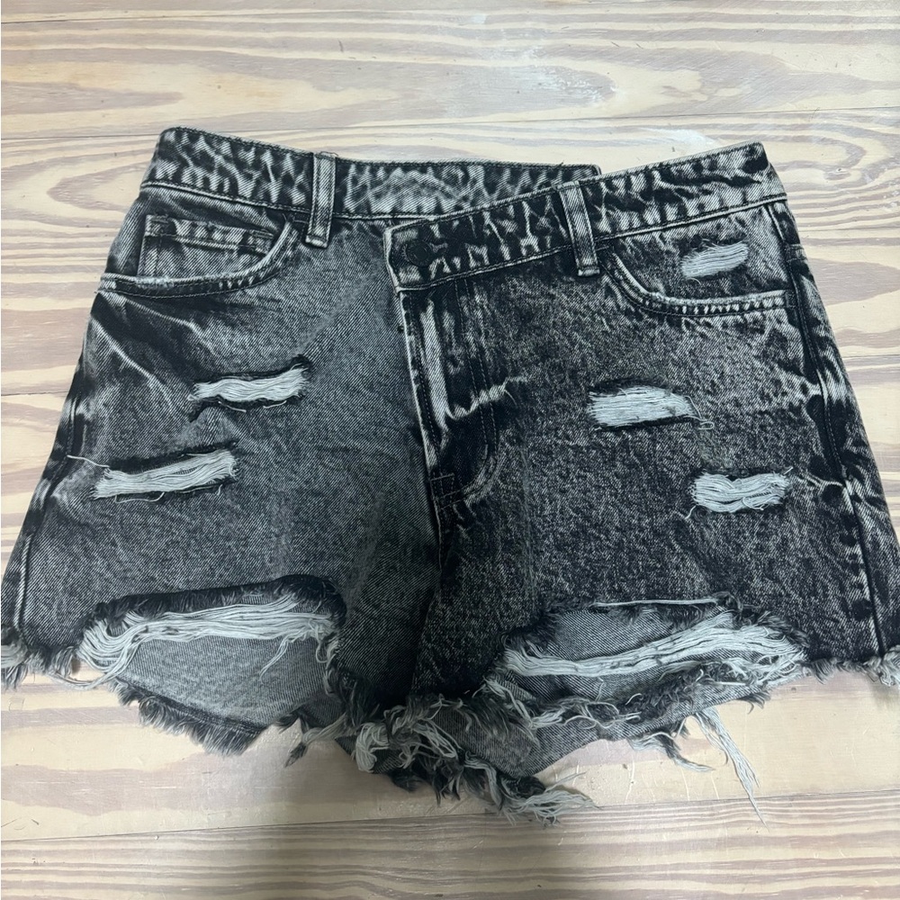 distressed shorts